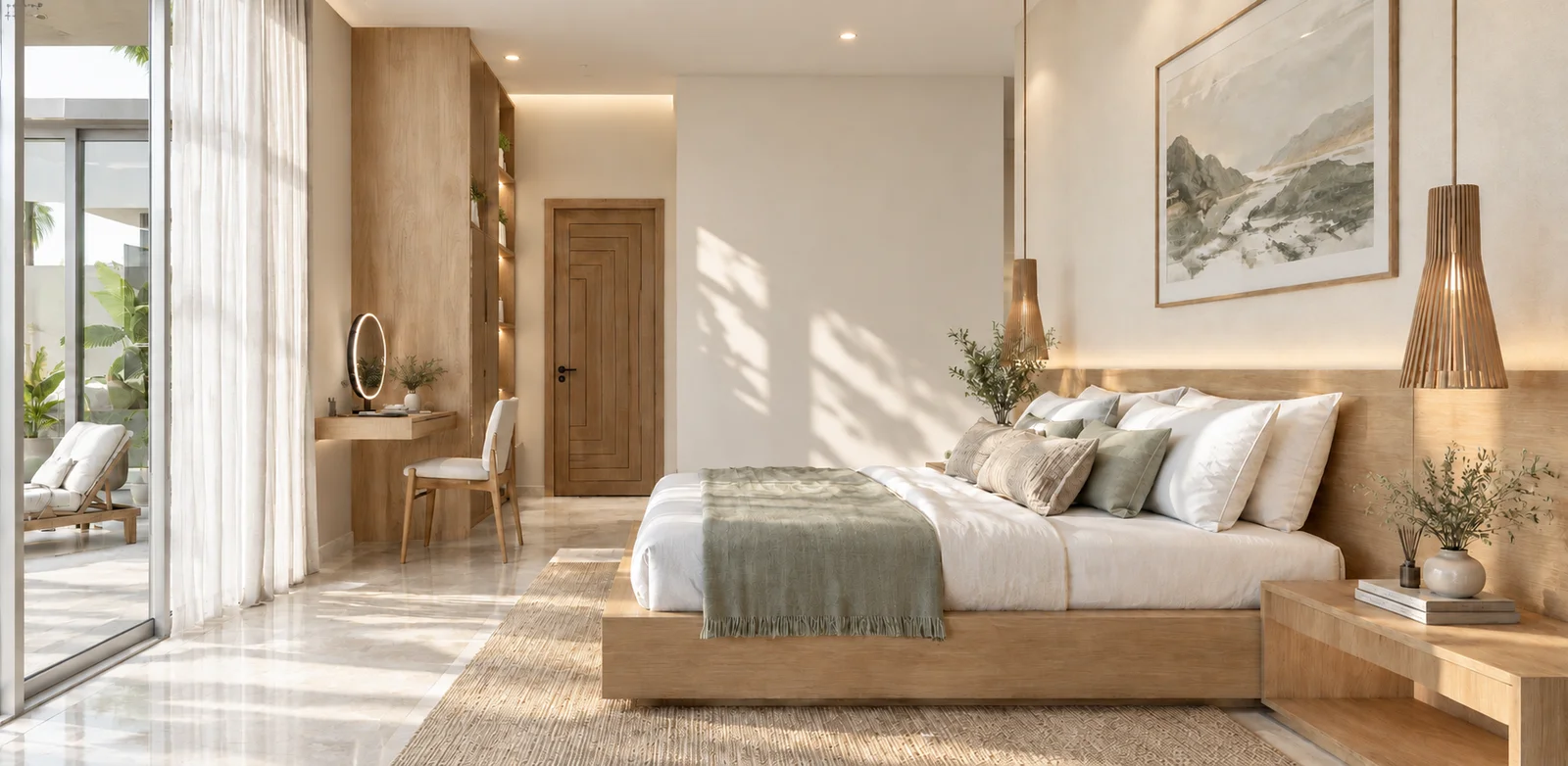 Suite parentale villa Temple Gate